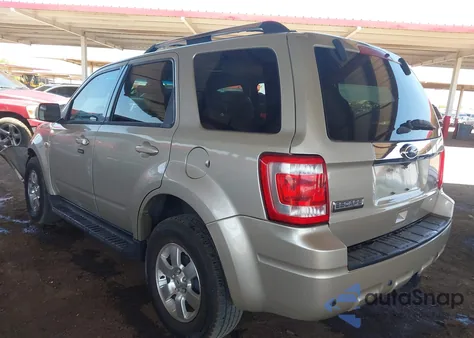 2011 Ford Escape Limited from USA, damaged, VIN 1FMCU9EG1BKC63855